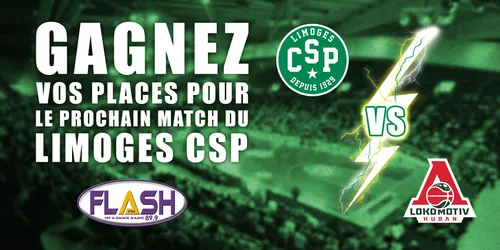 JEU LIMOGES CSP / KUBAN : Liste des gagnants