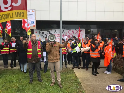 Manifestation pour un CHU de qualité