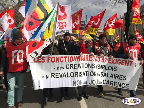 Mobilisation réussie de la Fonction Publique