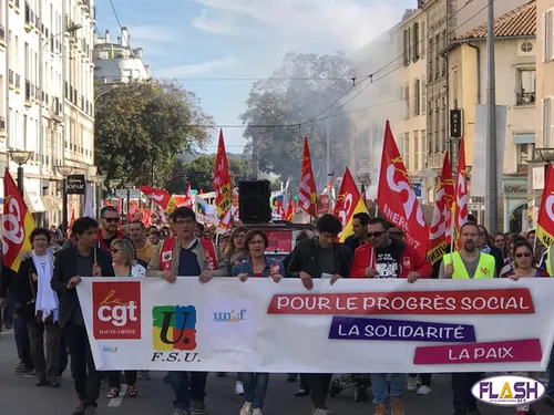 Manifestation : 1000 personnes à Limoges contre la réforme du code...