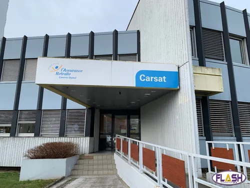 Manifestation du personnel de la CARSAT Centre-Ouest