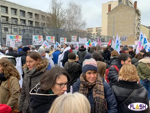 Les profs en grève dans les rues de Limoges