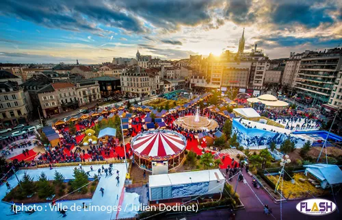 Le 1er décembre : Lancement des festivités de Noël à Limoges