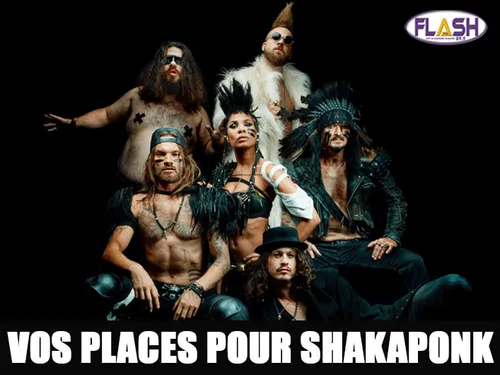 Gagnez vos places pour le concert de Shaka Ponk