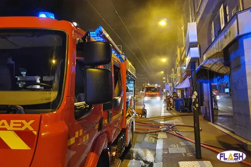 Important dégagement de fumée en centre-ville de Limoges