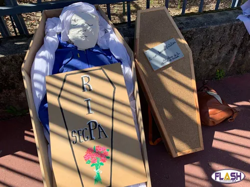 Mobilisation des SEGPA devant le rectorat