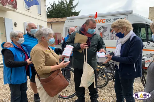 Un Minibus en Haute-Vienne pour la prévention contre les AVC