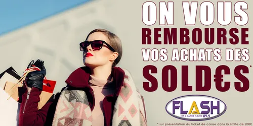 SOLDES : On vous rembourse vos achats !