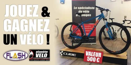 Gagnez un vélo d’une valeur de 500 €