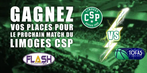 Gagnez vos places pour CSP / TOFAS BURSA