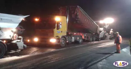 Des travaux de réfection de chaussée sur la RN520 et au giratoire...