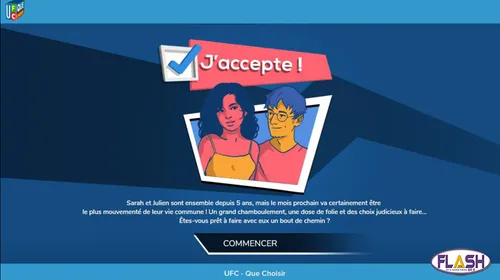 Protection des données personnelles : "J'accepte" un jeu de l'UFC...
