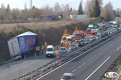 Limoges : Le chauffeur d’un camion légèrement blessé après un...