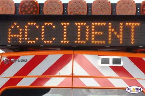 Limoges : Un accident de poids lourd bloque l'A20 sens S/N