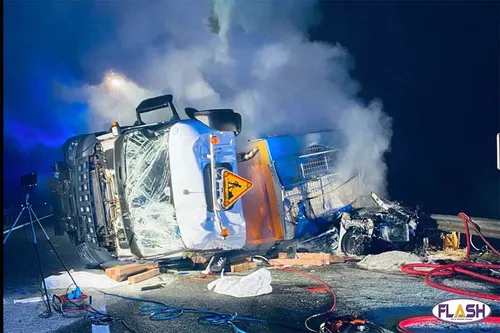 Corrèze : 4 morts dans une collision entre une voiture et une saleuse