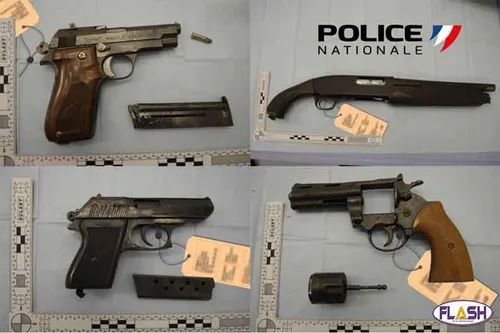 Limoges : Des armes et des produits stupéfiants saisis sur un point...