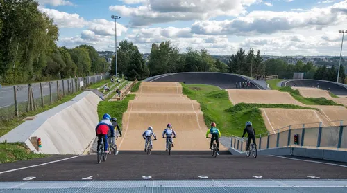 Limoges : Une nouvelle piste de BMX au complexe sportif La Basse