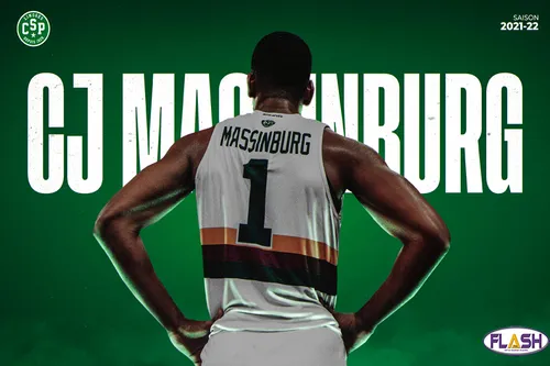 Basket : Le Limoges CSP prolonge CJ Massinburg jusqu'en fin de saison