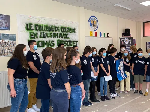 Couzeix : Des élèves du Collège Maurice Genevois entrent en contact...