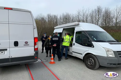 Creuse : Une vaste opération de contrôle de transports...
