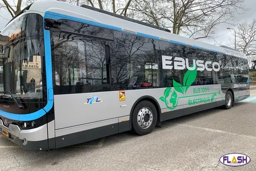 Limoges : Un bus 100% électrique en test sur la ligne 11