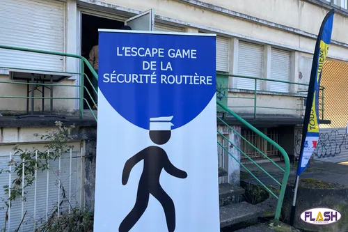 Limoges : Un Escape Game sur le thème de la sécurité routière