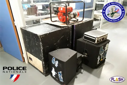 Limoges : Une rave-party stoppée par la police rue de la Font Pinot