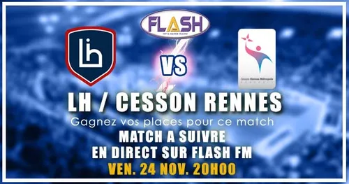 Handball : Gagnez vos invitations pour LH / Cesson Rennes
