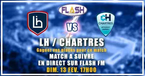 Handball : Gagnez vos invitations pour LH / Chartres