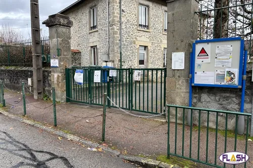 Entre 8 et 10 degrés ce matin à l’école Odette Couty de Limoges