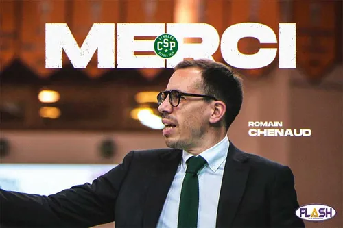 Basket : Romain Chenaud quittera le CSP à la fin de la saison