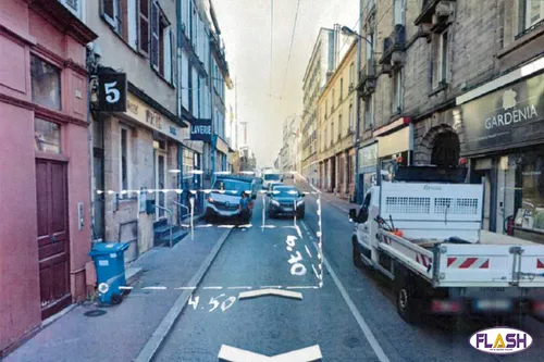 Limoges : travaux de réhabilitation d’un immeuble de la rue...