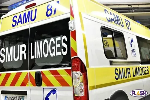 Limoges : une piétonne en "urgence absolue" après avoir été...