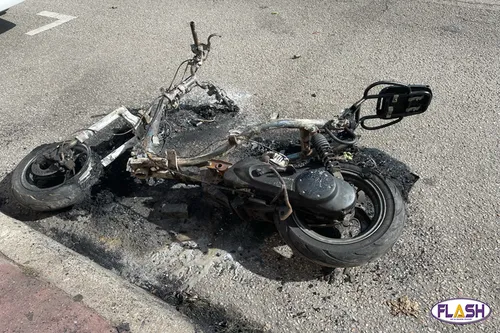 Limoges : Un scooter retrouvé calciné rue Hoche