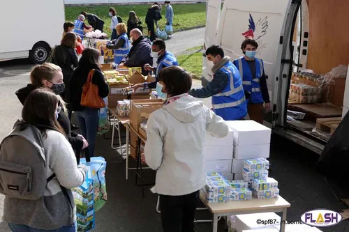 Une nouvelle distribution alimentaire à l’Opéra Théâtre de Limoges...