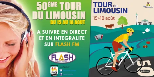 Suivez le 50ème Tour du Limousin en direct sur FLASH FM