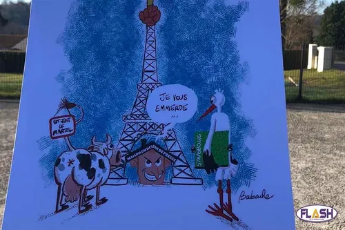 Mobilisation à Saint-Just-le-Martel autour du Centre International...