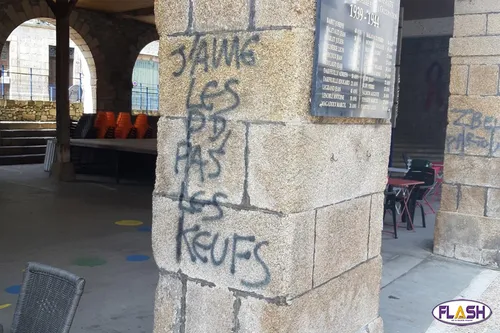 Haute-Vienne : colère et consternation après la découverte de tags...
