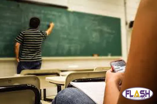 Les portables interdits à l'école dès 2018 ?