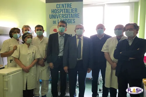 Rencontre avec le directeur du CHU de Limoges, vacciné contre la...