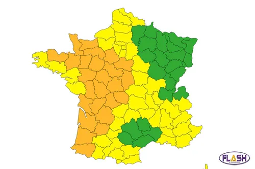 Vigilance Orange Orages en Limousin