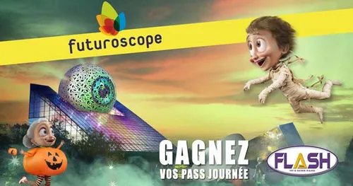 Gagnez vos "pass journée" pour le Futuroscope avec Flash FM !