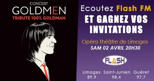 Gagnez vos places pour le concert du groupe Goldmen !