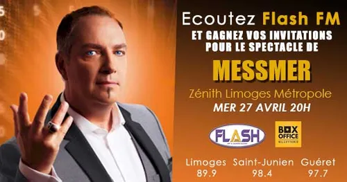 Gagnez vos invitations pour le spectacle de MESSMER !