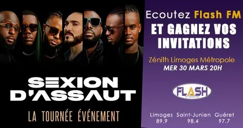 Gagnez vos places pour le concert de Sexion D'Assaut