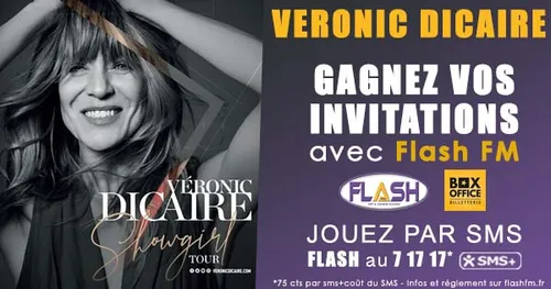 Gagnez vos places pour le spectacle de Véronic Dicaire au Zénith...