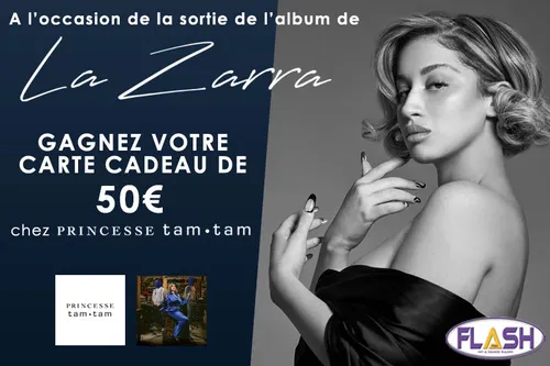 Jouez avec La Zarra à l'occasion de la sortie de son album