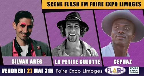Foire Expo Limoges : Interviews et concert Flash FM du vendredi 27 mai