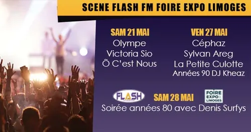 Flash FM radio de la Foire Expo de Limoges