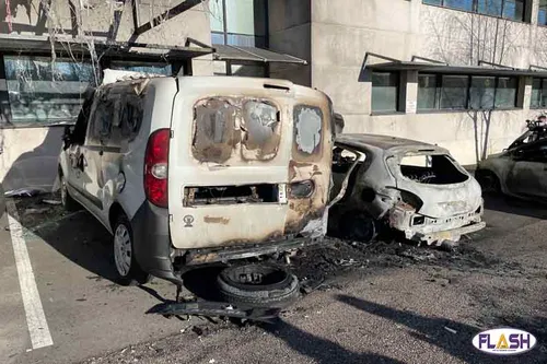 La piste criminelle est privilégiée dans l'incendie des voitures de...